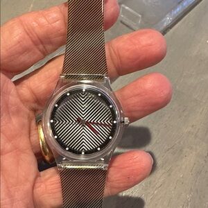 Metropolitan Museum of Art “Eye Magic”watch with Case - Vintage - Rare